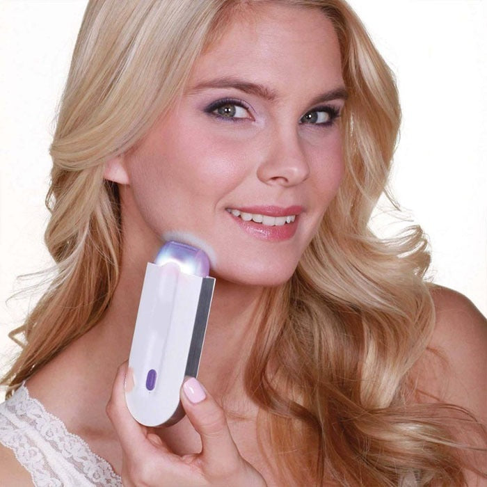 Induction Laser Epilator – Painless Rechargeable Hair Removal Shaver - SmartPlaceShop