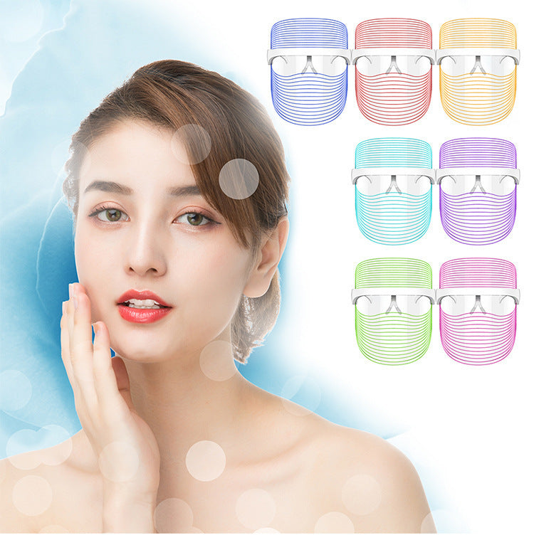 🌈 7 Color LED Light Therapy Mask for Skin Rejuvenation - SmartPlaceShop