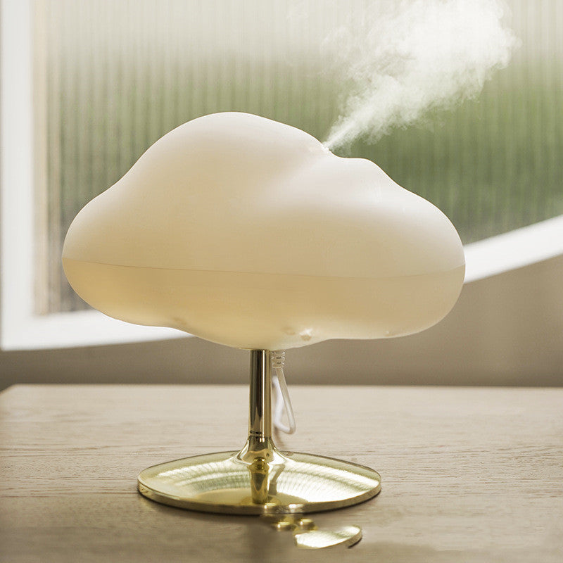 ☁️ Cloud-Shaped Colorful Atmosphere Light Humidifier – Silent Aroma Diffuser for Home & Nursery - SmartPlaceShop