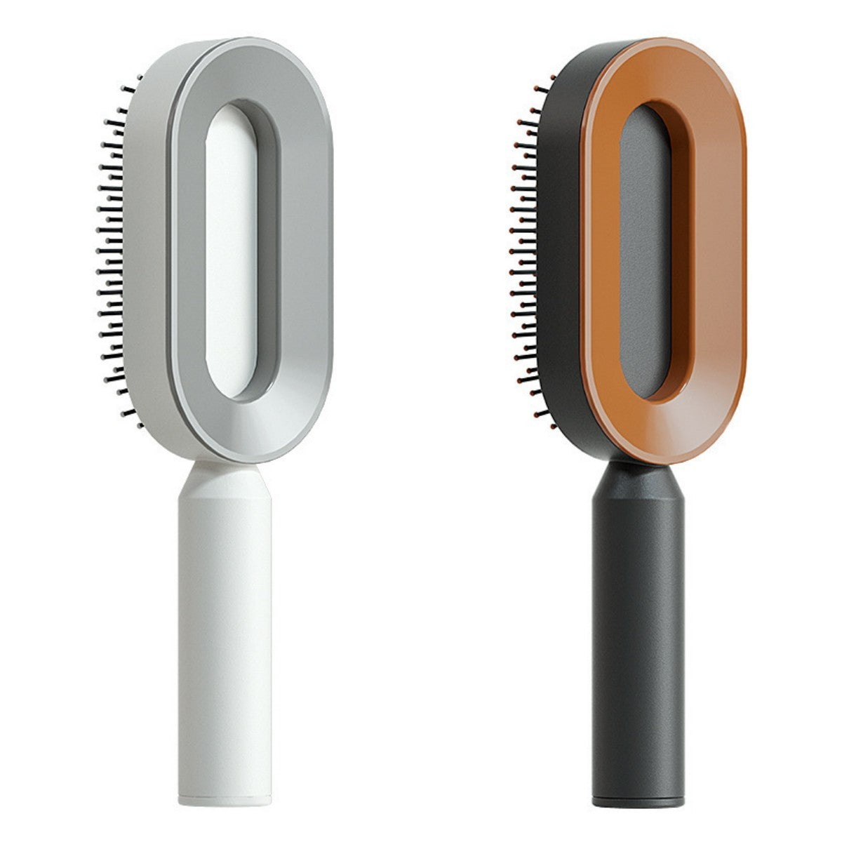 Self Cleaning Scalp Massage Hair Brush with One-Click Hair Removal – Anti-Static & Air Cushion Design - SmartPlaceShop