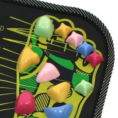 Reflexology Foot Massage Pad – Cobblestone Acupressure Mat - SmartPlaceShop