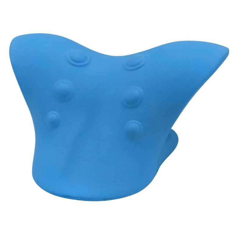 Cervical Neck Traction Pillow – Gravity Stretch Muscle Relaxer for Neck & Shoulder Pain Relief - SmartPlaceShop