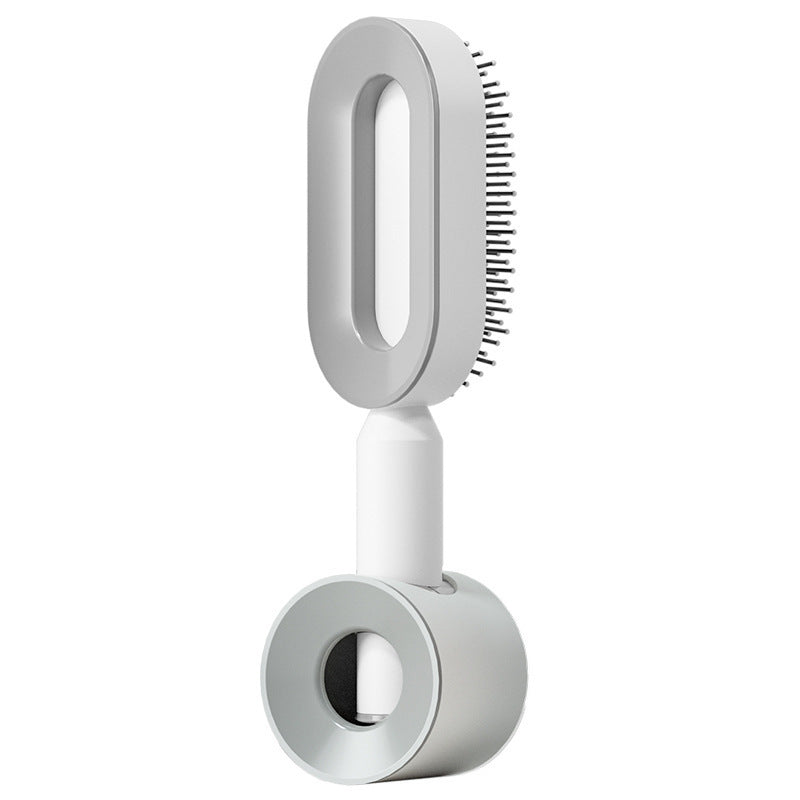 Self Cleaning Scalp Massage Hair Brush with One-Click Hair Removal – Anti-Static & Air Cushion Design - SmartPlaceShop
