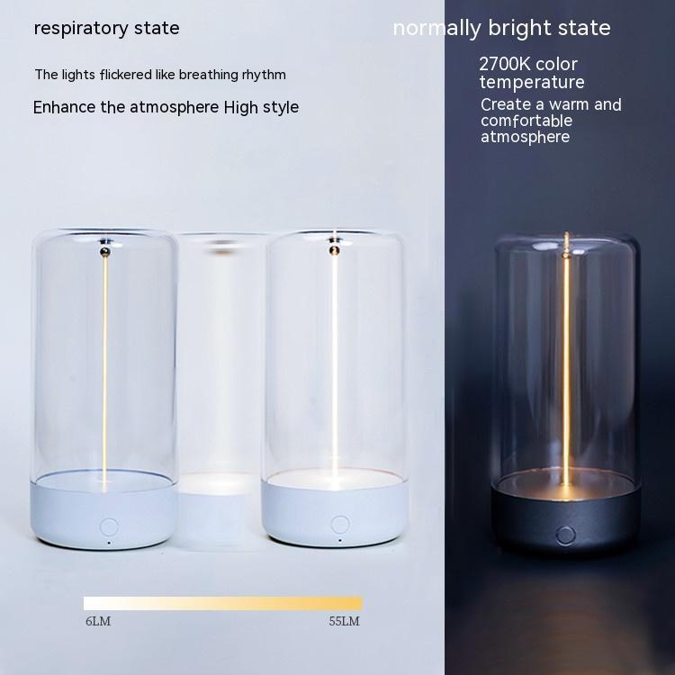 LED Camping Light – Portable Rechargeable Night Lamp with Touch Control & Atmosphere Filament - SmartPlaceShop