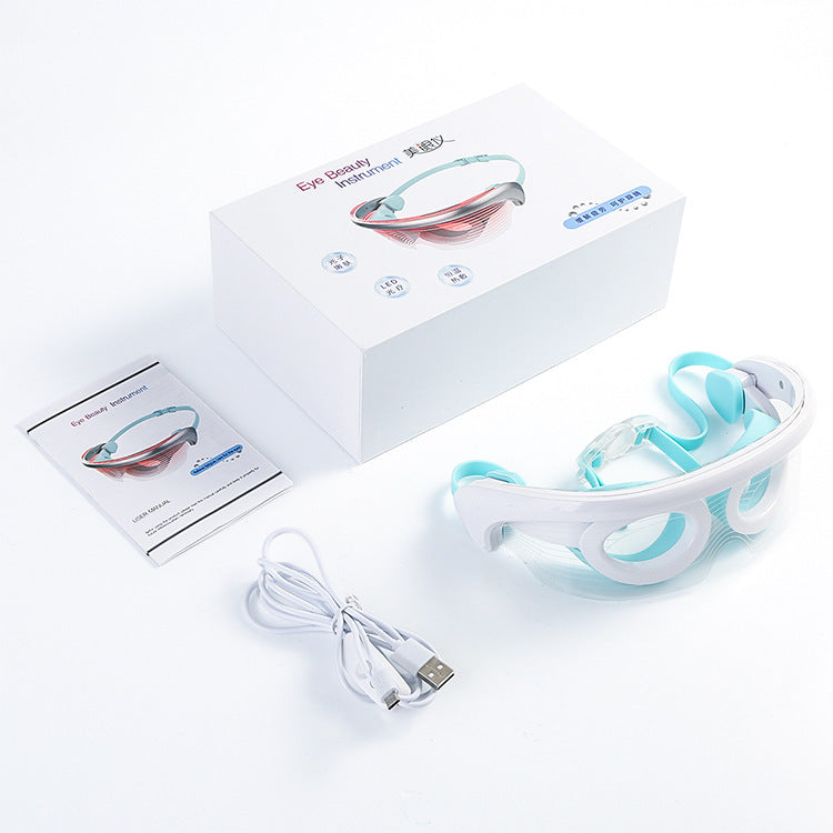 LED Photon Eye Massager – Light Therapy & Hot Compress Beauty Mask - SmartPlaceShop