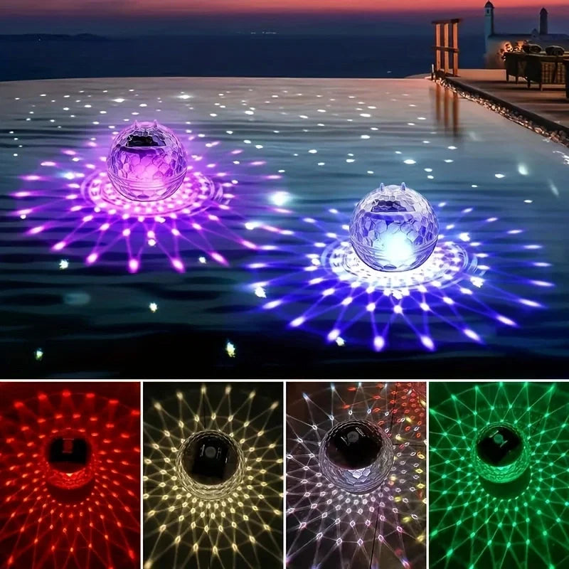 Solar Floating Lights Swimming Pool Waterproof LED Solar Power Multi Color Changing Water Drift Lamp For Fish Tank Pond - SmartPlaceShop