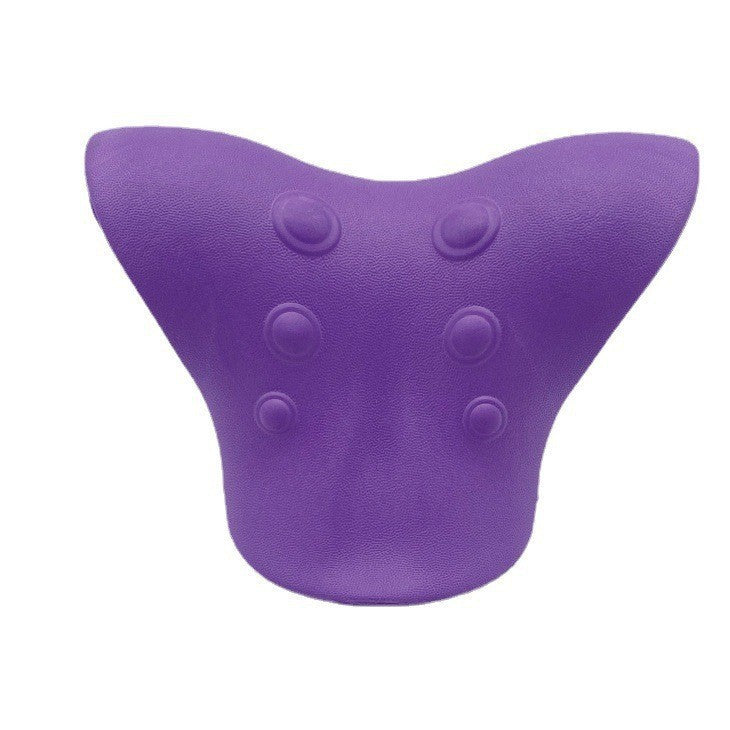 Cervical Neck Traction Pillow – Gravity Stretch Muscle Relaxer for Neck & Shoulder Pain Relief - SmartPlaceShop