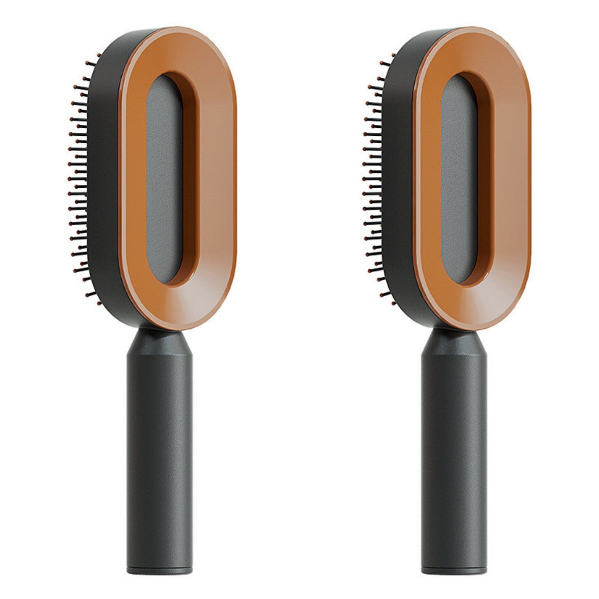 Self Cleaning Scalp Massage Hair Brush with One-Click Hair Removal – Anti-Static & Air Cushion Design - SmartPlaceShop