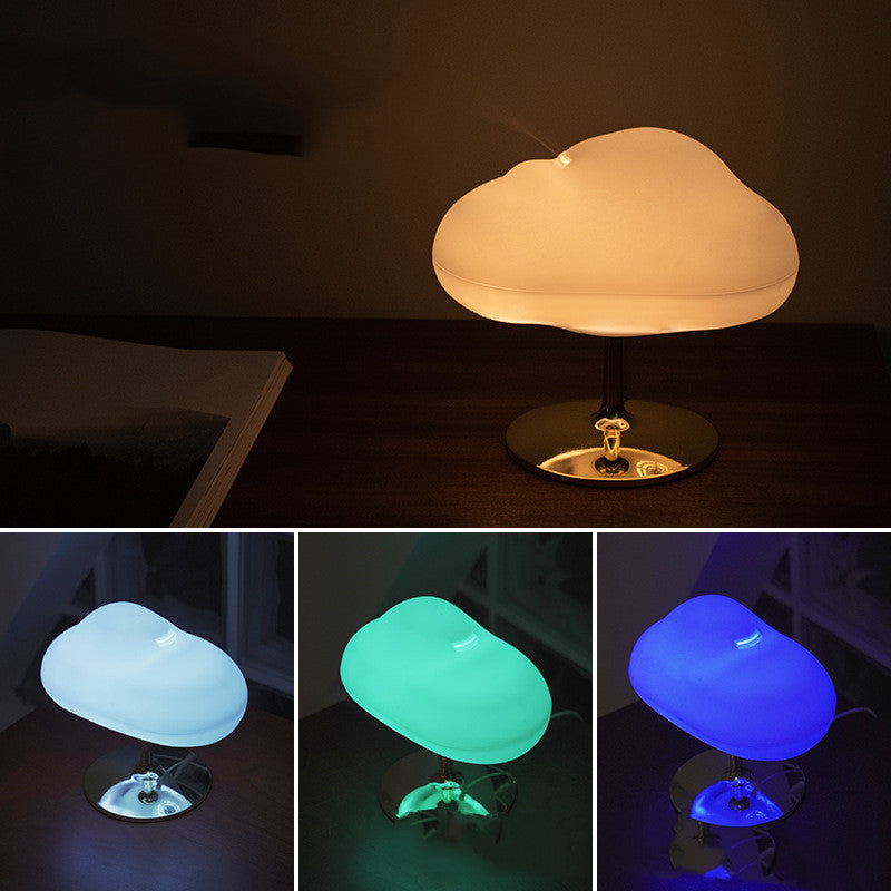 ☁️ Cloud-Shaped Colorful Atmosphere Light Humidifier – Silent Aroma Diffuser for Home & Nursery - SmartPlaceShop