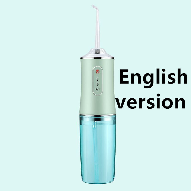 🦷 3-in-1 Oral Irrigator – Rechargeable USB Dental Water Flosser (240ml) - SmartPlaceShop