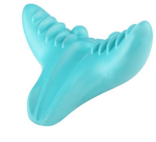 Cervical Neck Traction Pillow – Gravity Stretch Muscle Relaxer for Neck & Shoulder Pain Relief - SmartPlaceShop