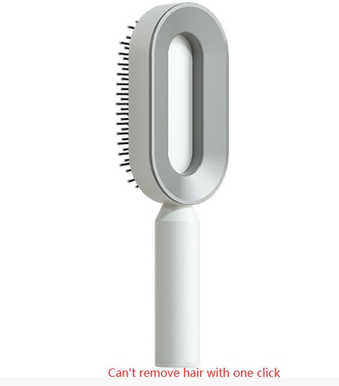 Self Cleaning Scalp Massage Hair Brush with One-Click Hair Removal – Anti-Static & Air Cushion Design - SmartPlaceShop