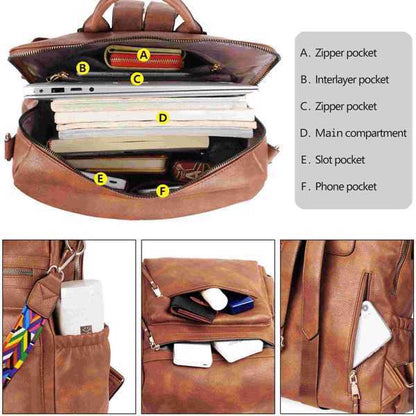 Shoulder Bag For Women, Fashionable PU Leather - SmartPlaceShop