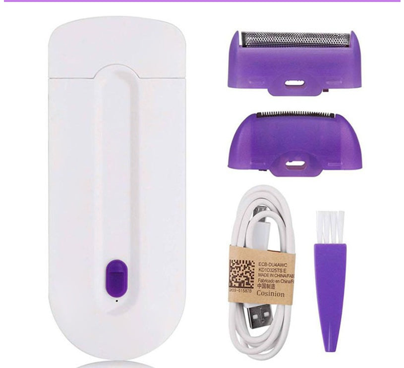 Induction Laser Epilator – Painless Rechargeable Hair Removal Shaver - SmartPlaceShop