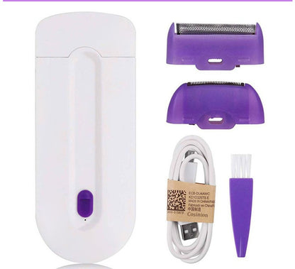 Induction Laser Epilator – Painless Rechargeable Hair Removal Shaver - SmartPlaceShop
