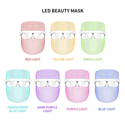 🌈 7 Color LED Light Therapy Mask for Skin Rejuvenation - SmartPlaceShop