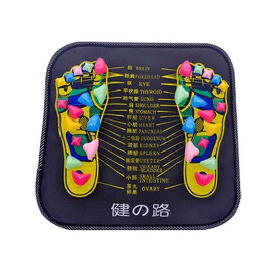 Reflexology Foot Massage Pad – Cobblestone Acupressure Mat - SmartPlaceShop
