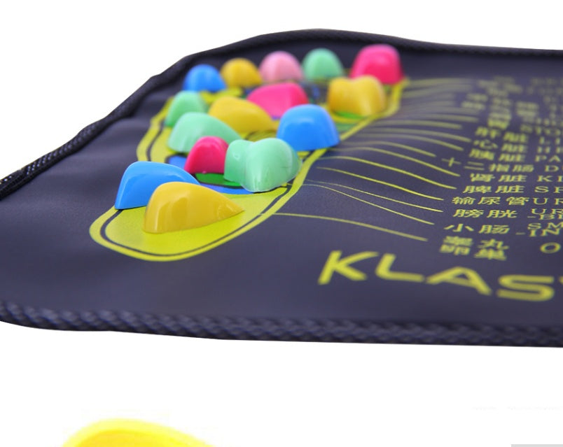 Reflexology Foot Massage Pad – Cobblestone Acupressure Mat - SmartPlaceShop