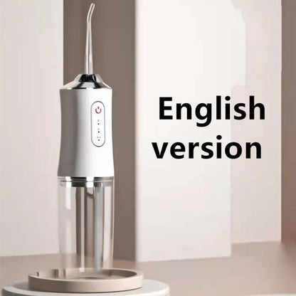 🦷 3-in-1 Oral Irrigator – Rechargeable USB Dental Water Flosser (240ml) - SmartPlaceShop