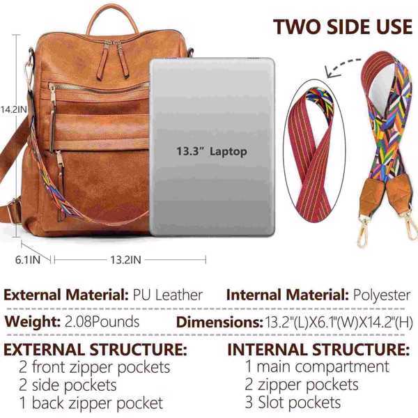 Shoulder Bag For Women, Fashionable PU Leather - SmartPlaceShop