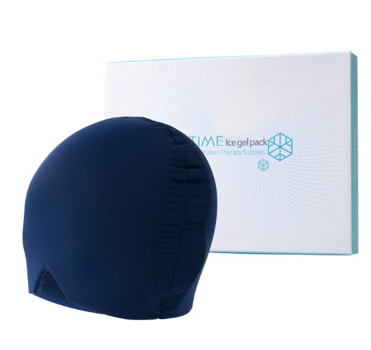 Retractable Ice Gel Headache Relief Cap – Flexible Cold Therapy Hat for Migraine, Sinus & Stress Relief - SmartPlaceShop