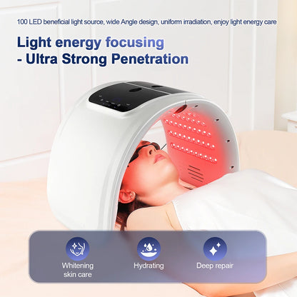 7-Color PDT LED Mask Facial Therapy Device – Skin Rejuvenation, Anti-Acne, Anti-Wrinkle & Face Lifting Beauty Machine - SmartPlaceShop