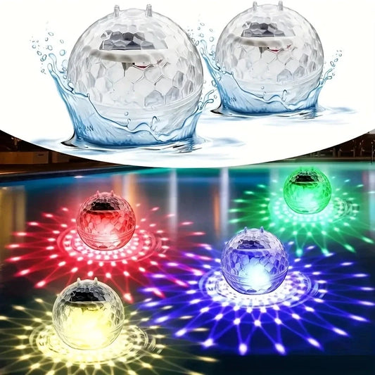 Solar Floating Lights Swimming Pool Waterproof LED Solar Power Multi Color Changing Water Drift Lamp For Fish Tank Pond - SmartPlaceShop