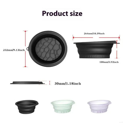 🧊 Face Ice Bath Bowl – Foldable Silicone Plunge Basin for Facial Skincare & Travel - SmartPlaceShop