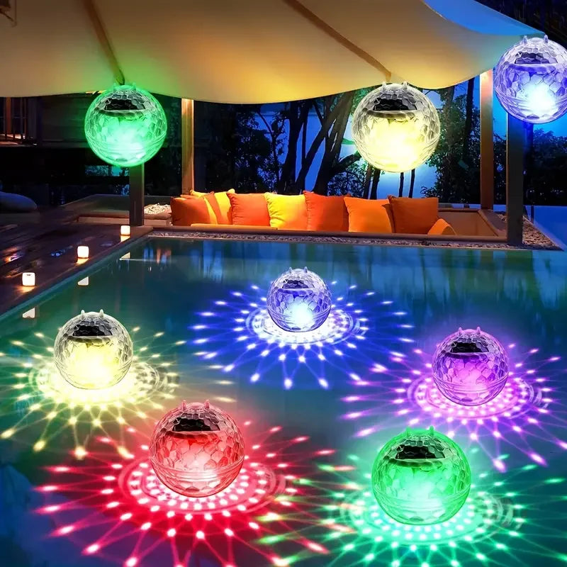 Solar Floating Lights Swimming Pool Waterproof LED Solar Power Multi Color Changing Water Drift Lamp For Fish Tank Pond - SmartPlaceShop