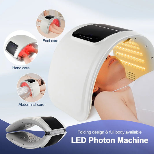 7-Color PDT LED Mask Facial Therapy Device – Skin Rejuvenation, Anti-Acne, Anti-Wrinkle & Face Lifting Beauty Machine - SmartPlaceShop