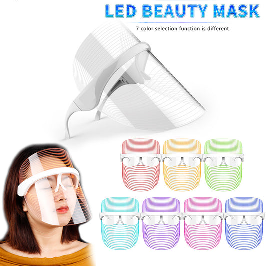 🌈 7 Color LED Light Therapy Mask for Skin Rejuvenation - SmartPlaceShop