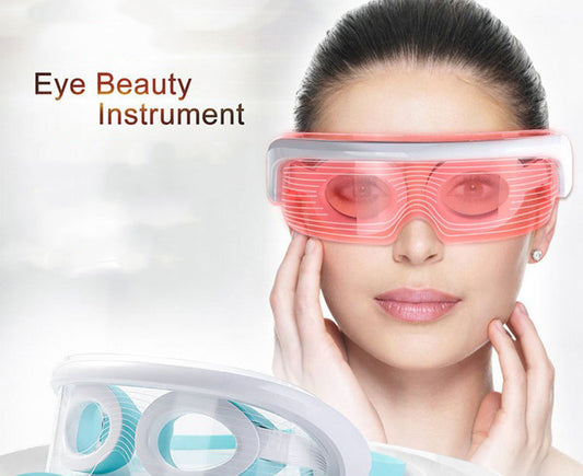 LED Photon Eye Massager – Light Therapy & Hot Compress Beauty Mask - SmartPlaceShop