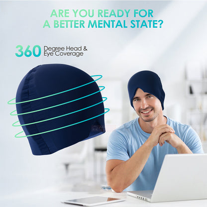 Retractable Ice Gel Headache Relief Cap – Flexible Cold Therapy Hat for Migraine, Sinus & Stress Relief - SmartPlaceShop